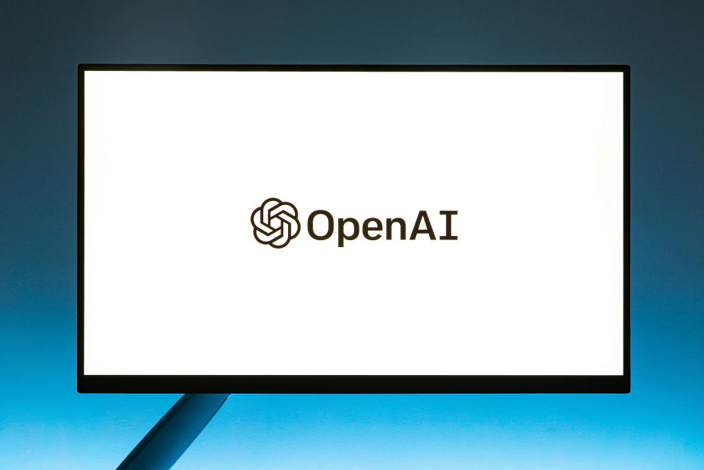 Minimalistic display of OpenAI is a no 1- Top 10 Graphic Design Trends in 2025