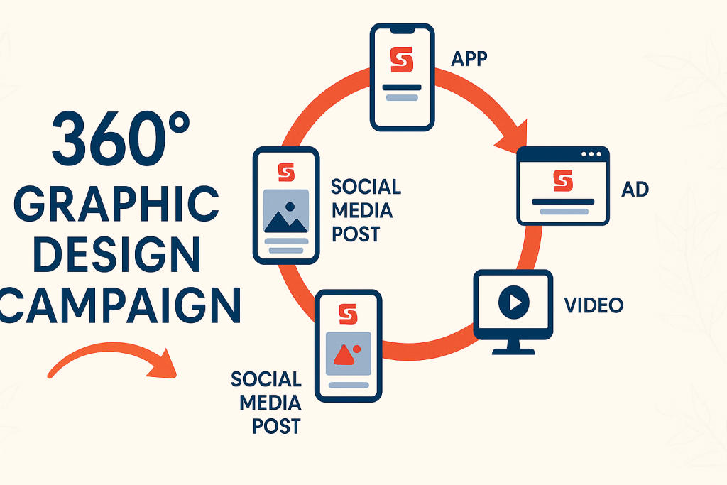 360 Degree Graphic Design Campaign