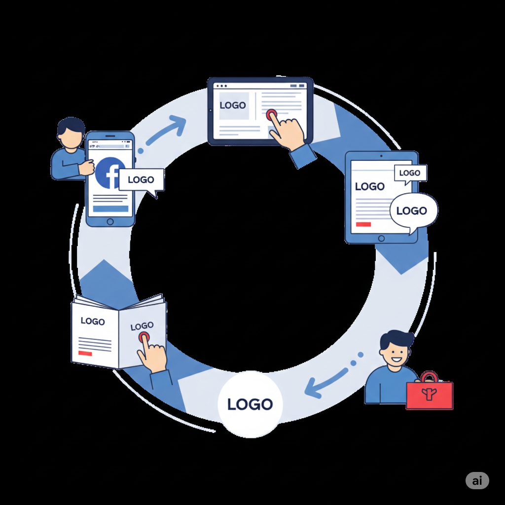 360 degree graphic design campaign